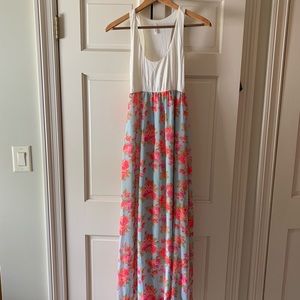 Pink Blush Maternity Dress